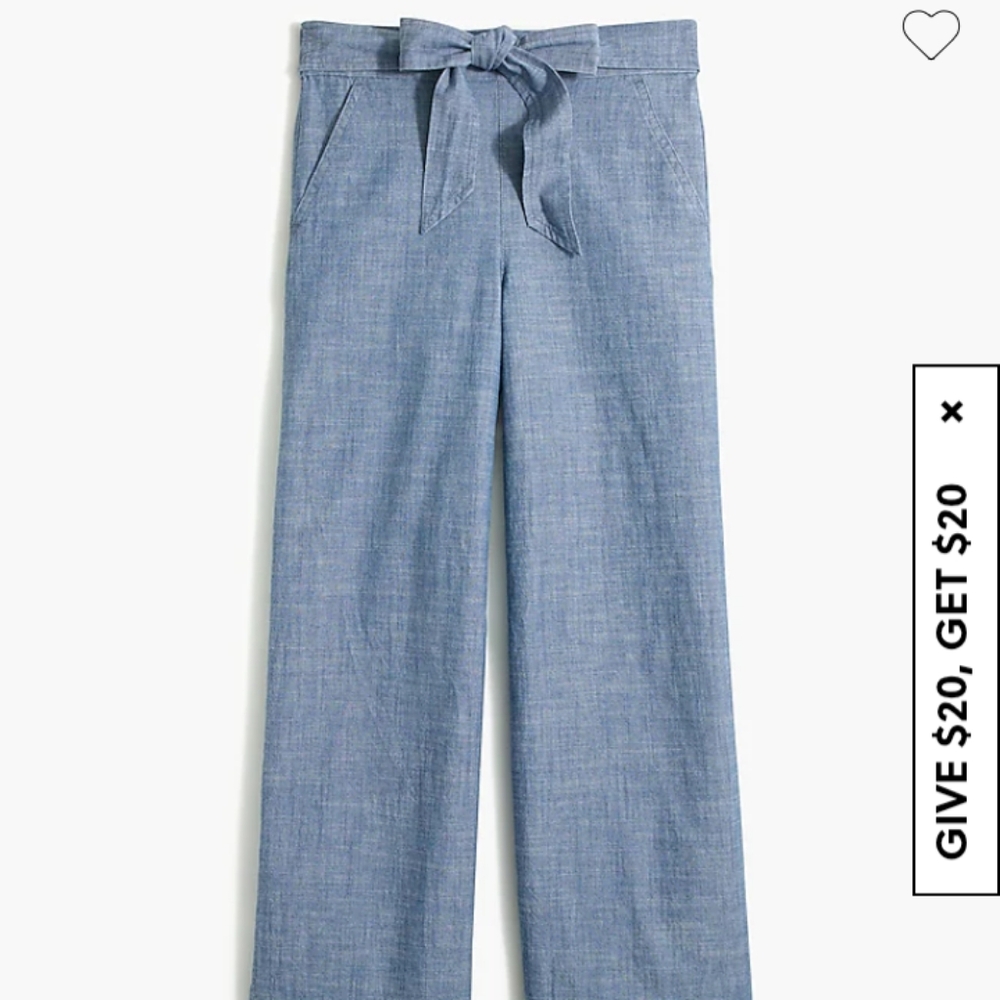 J. Crew Chambray Pants (0547)